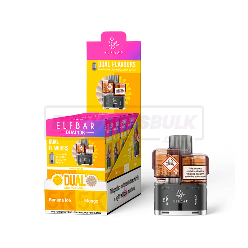 Elf Bar Dual 10K Prefilled Pods 5 Pack Summer Edition