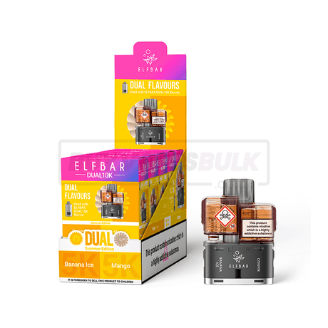 Elf Bar Dual 10K Prefilled Pods 5 Pack Summer Edition