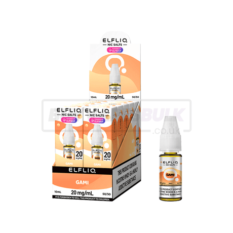 Elfliq Elfbar Nic Salt E-Liquid 10 Pack Gami