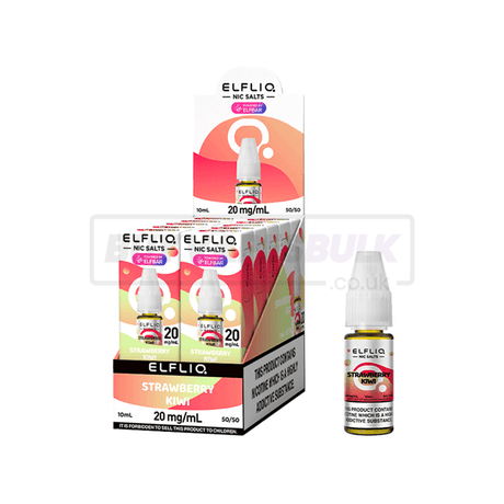 Elfliq Elfbar Nic Salt E-Liquid 10 Pack Strawberry Kiwi