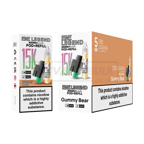 Elux ENE Legend 15K Prefilled Pod & Refill Gummy Bear