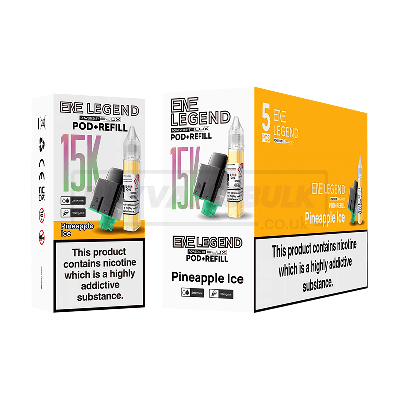 Elux ENE Legend 15K Prefilled Pod & Refill Pineapple Ice