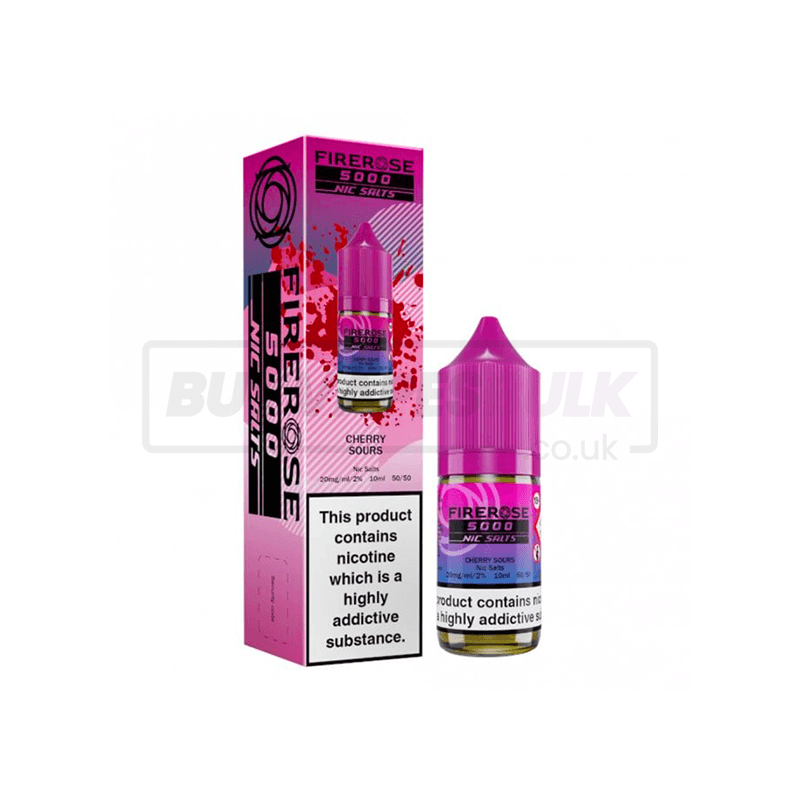 Elux Firerose 5000 Nic Salts Box of 10 Cherry Sours