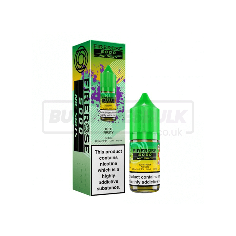 Elux Firerose 5000 Nic Salts Box of 10 Tutty Fruity