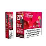 Elux Firerose Slidego 20K Prefilled Pods 5 Pack Strawberry Raspberry Cherry