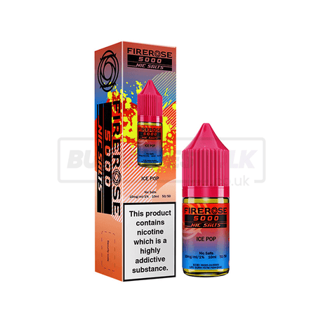 Elux Firerose 5000 Nic Salts 10 Pack Ice Pop