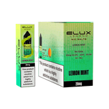 Elux Legend Nic Salts 10 Pack Lemon Mint