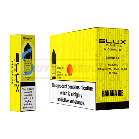 Elux Legend Nic Salts Box of 10 Banana Ice