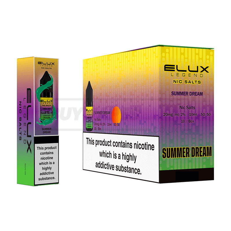 Elux Legend Nic Salts Box of 10 Summer Dream