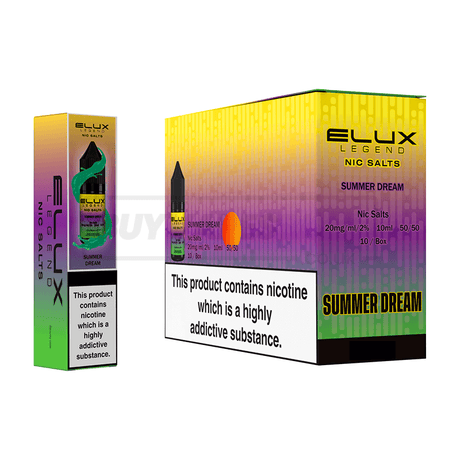 Elux Legend Nic Salts Box of 10 Summer Dream