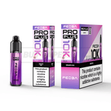 FEOBA Pro Plus 10K Prefilled Vape Kit 5 Pack Grape Ice