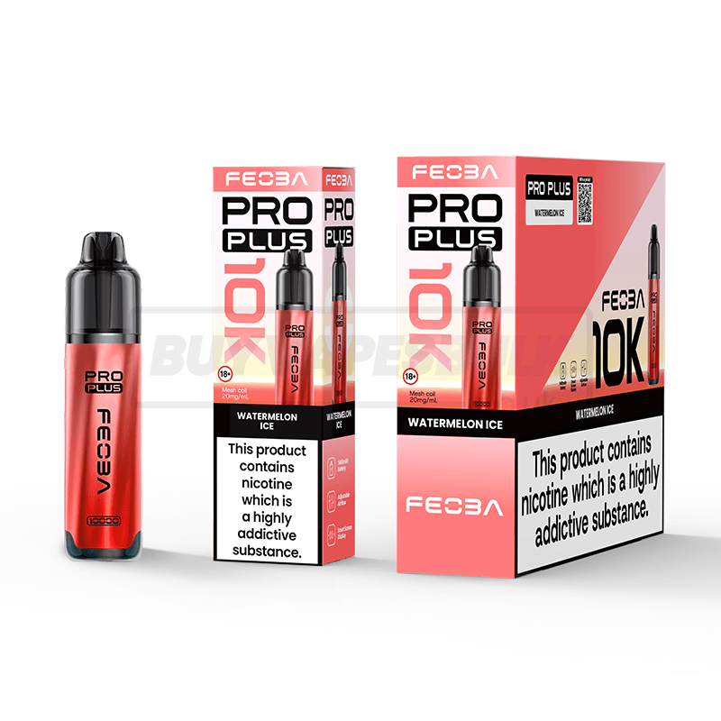 FEOBA Pro Plus 10K Prefilled Vape Kit 5 Pack Watermelon Ice
