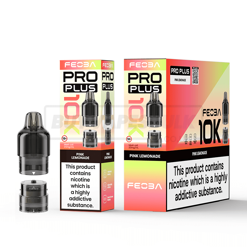 FEOBA Pro Plus 10K Prefilled Pods 5 Pack Pink Lemonade