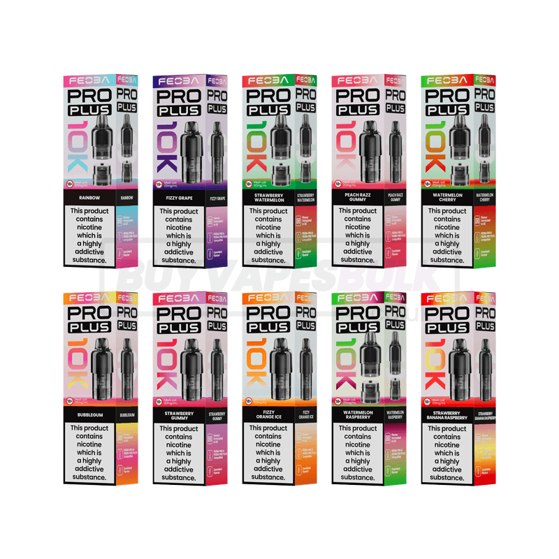 FEOBA Pro Plus 10K Prefilled Pods 5 Pack