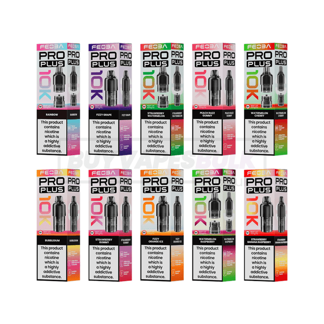 FEOBA Pro Plus 10K Prefilled Pods 5 Pack