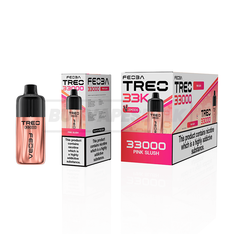 Pink Slush Feoba Treo 33K Prefilled Vape Kit 6 Pack