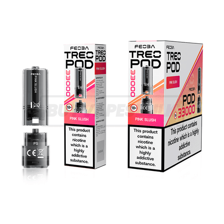 Pink Slush Feoba Treo 33K Prefilled Pods 5 Pack
