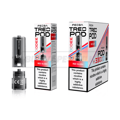 Red Slush Feoba Treo 33K Prefilled Pods 5 Pack