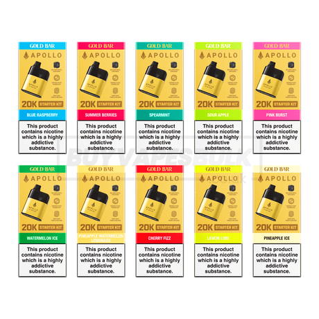 Gold Bar Apollo 20K Prefilled Pod Kit