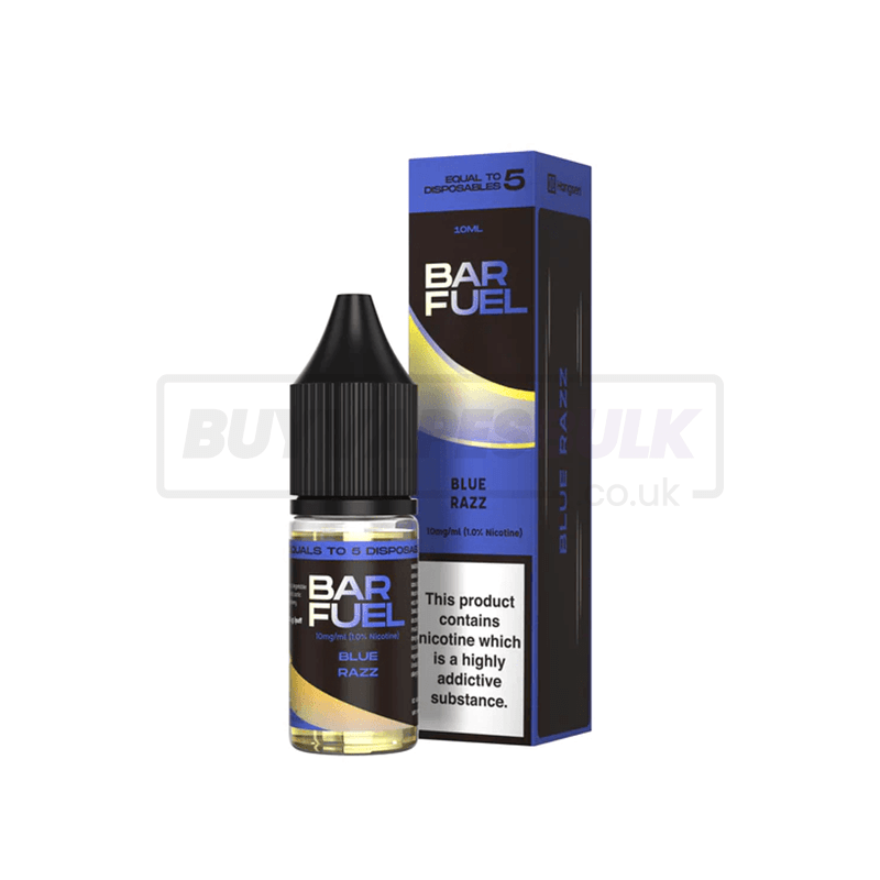 Blue Razz Hangsen Bar Fuel Nic Salt E-Liquid Pack of 10 x (10ml)