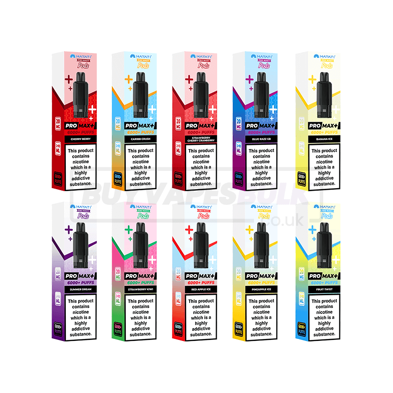 Hayati Pro Max Plus 6000 Prefilled Pods Box of 5