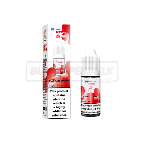 Hayati Pro Max Nic Salts 10 Pack Blue Razz Cherry