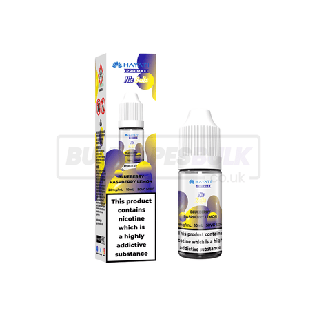 Hayati Pro Max Nic Salts 10 Pack 20MG Blueberry Raspberry Lemon