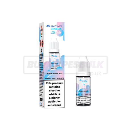 Hayati Pro Max Nic Salts 10 Pack Bubblegum Ice
