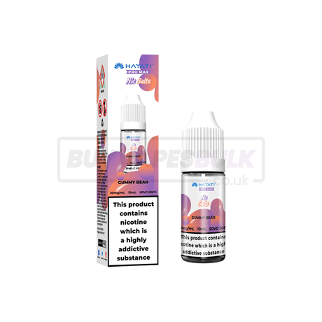 Hayati Pro Max Nic Salts 10 Pack Gummy Bear