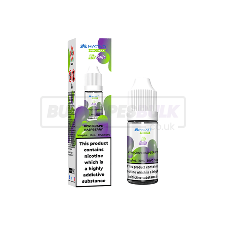 Hayati Pro Max Nic Salts 10 Pack Kiwi Grape Raspberry