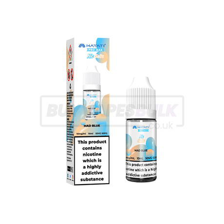 Hayati Pro Max Nic Salts 10 Pack Mad Blue