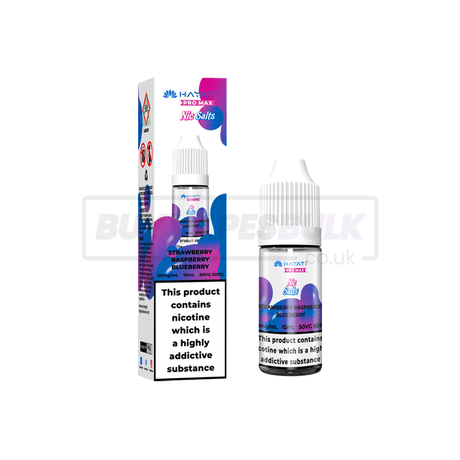 Hayati Pro Max Nic Salts 10 Pack Strawberry Raspberry Blueberry