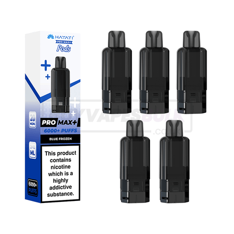 Hayati Pro Max Plus 6000 Prefilled Pods 5 Pack Blue Frozen (NEW)