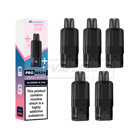 Blueberry B'Gum Hayati Pro Max Plus 6000 Refill Pods 5 Pack