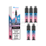 Hayati Pro Max Plus 6000 Puffs Vape Kit 5 Pack Blueberry Bubblegum (NEW)