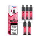 Hayati Pro Max Plus 6000 Puffs Vape Kit 5 Pack Strawberry GB (NEW)
