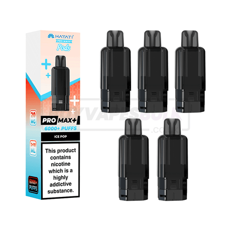 Hayati Pro Max Plus 6000 Prefilled Pods Box of 5 Ice Pop