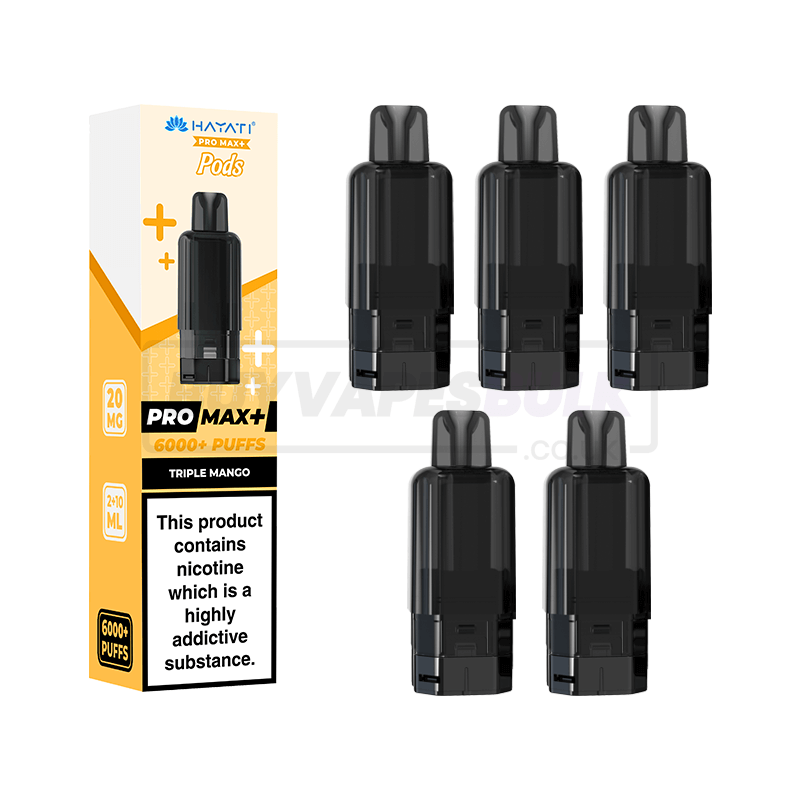 Triple Mango Hayati Pro Max Plus 6000 Refill Pods 5 Pack