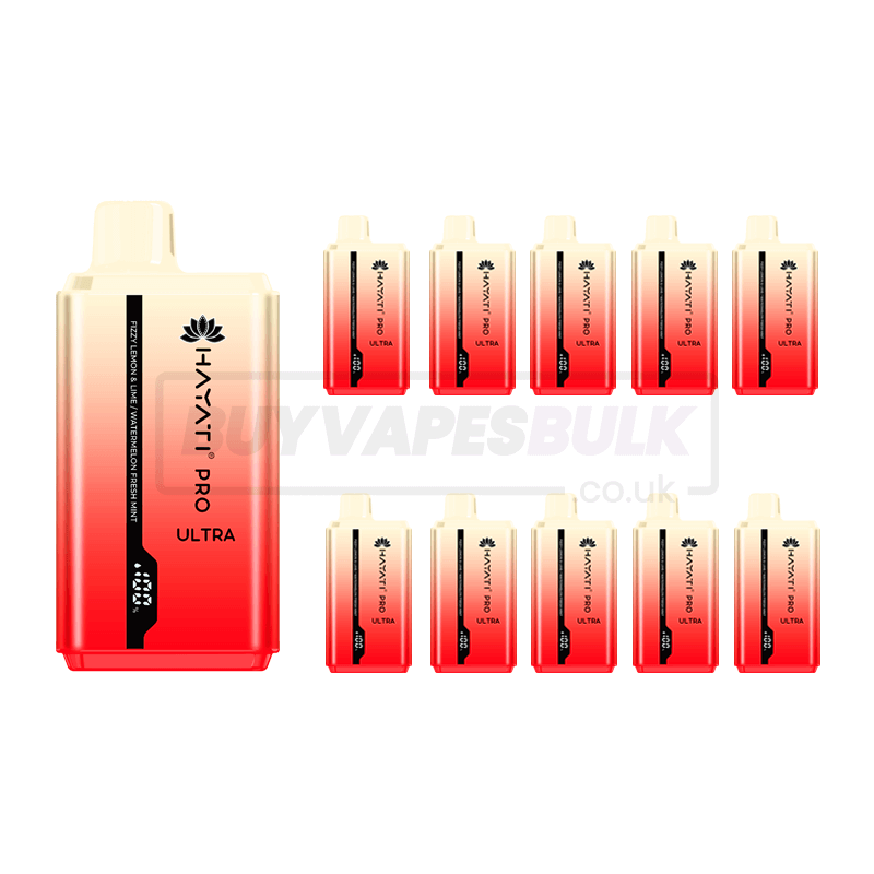 Fizzy Lemon Lime / Watermelon Fresh Mint Hayati Pro Ultra 15000 10 Pack | Buy Vapes Bulk Fizzy Lemon Lime / Watermelon Fresh Mint Hayati Pro Ultra 15000 10 Pack | Buy Vapes Bulk