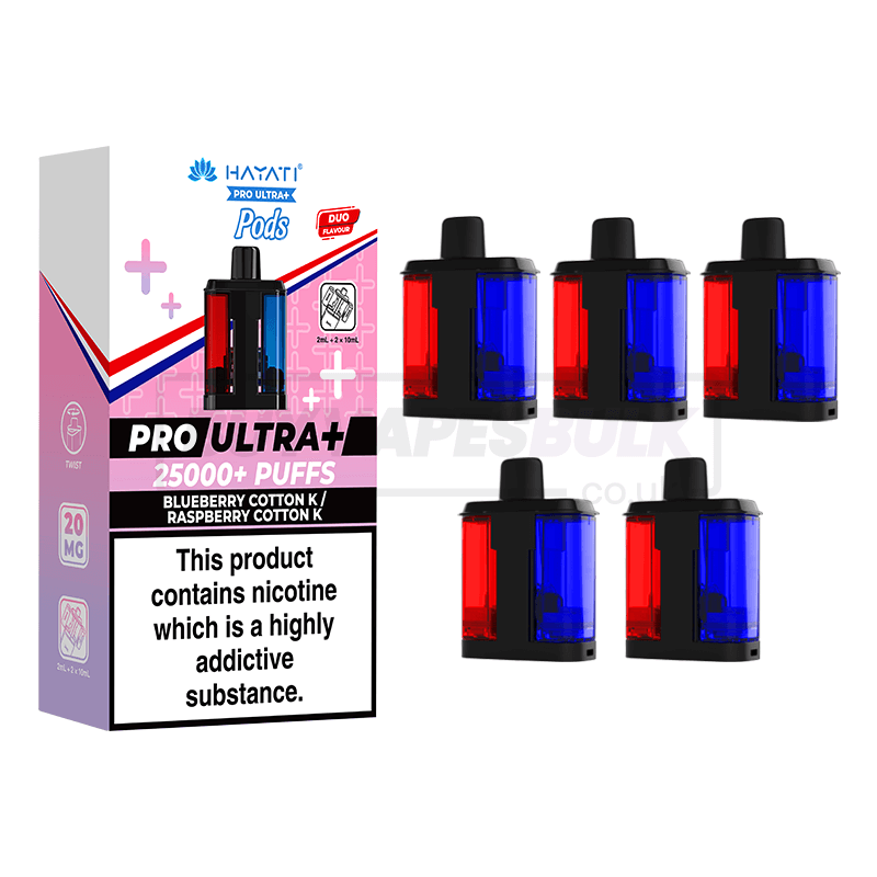 hayati pro ultra pods refill Hayati Pro Ultra Plus 25K Prefilled Pods | £6.85 main image 0