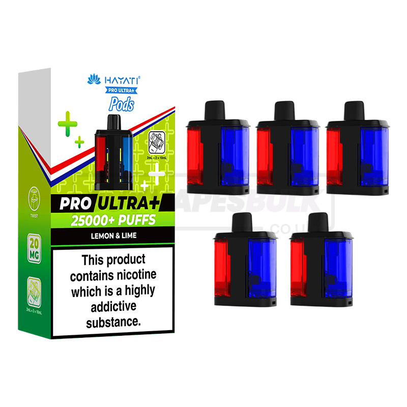 lemon and lime vape hayati Special Edition IVG 2400 Reload Pods 4 in 1 main image 1