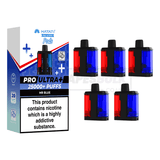 Hayati Pro Ultra Plus 25000 Prefilled Pods 5 Pack Mr Blue