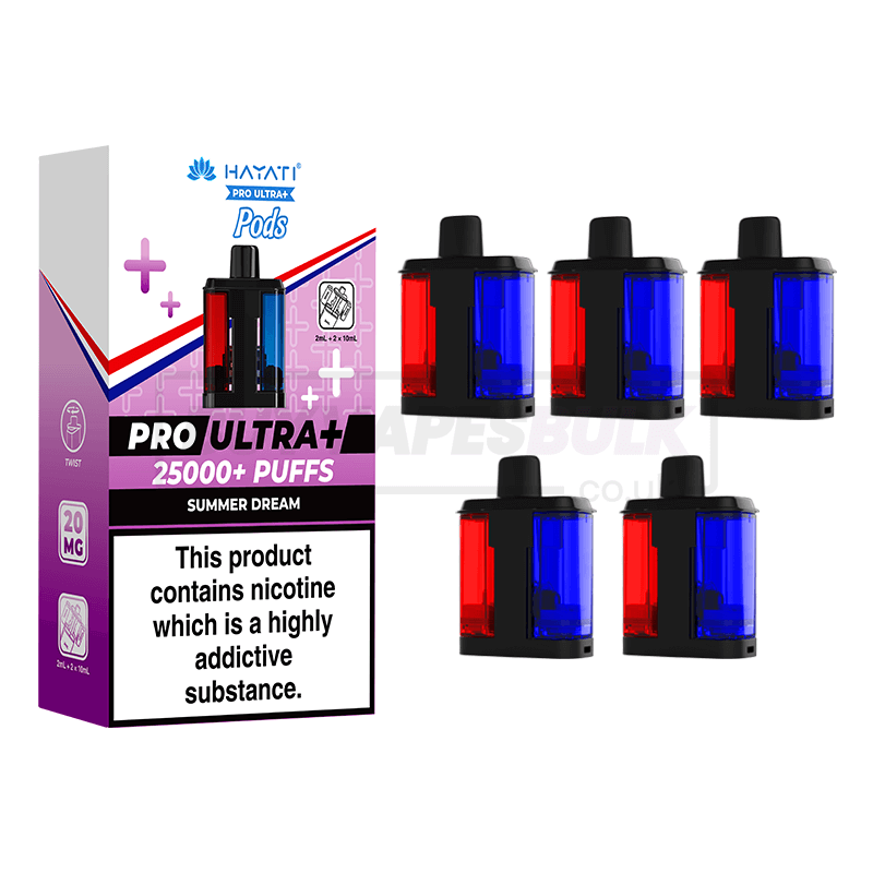 Summer Dream Hayati Pro Ultra Plus 25K Refill Pods 5 Pack