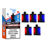 Hayati Pro Ultra Plus 25000 Prefilled Pods 5 Pack Red Razz GB Blue Razz GB (NEW)
