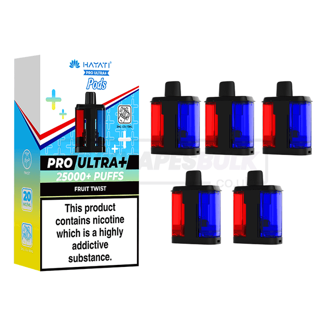 Fruit Twist Hayati Pro Ultra Plus 25K Refill Pods 5 Pack