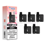 Hayati Rubik 7000 Puffs Refill Pods 5 Pack Strawberry Raspberry Ice