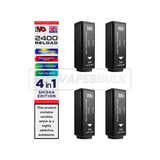 IVG 2400 4 in 1 Reload Pods 5 Pack Shisha Edition