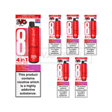IVG 2400 4 in 1 Prefilled Vape Kit 5 Pack Cherry Edition