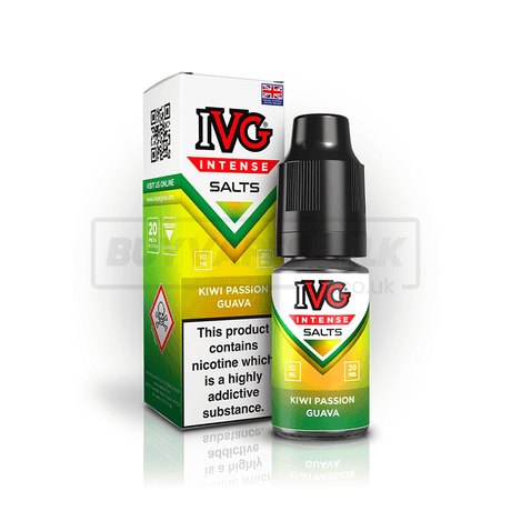 Kiwi Passion Guava IVG Intense Nic Salt E-Liquid Pack of 10