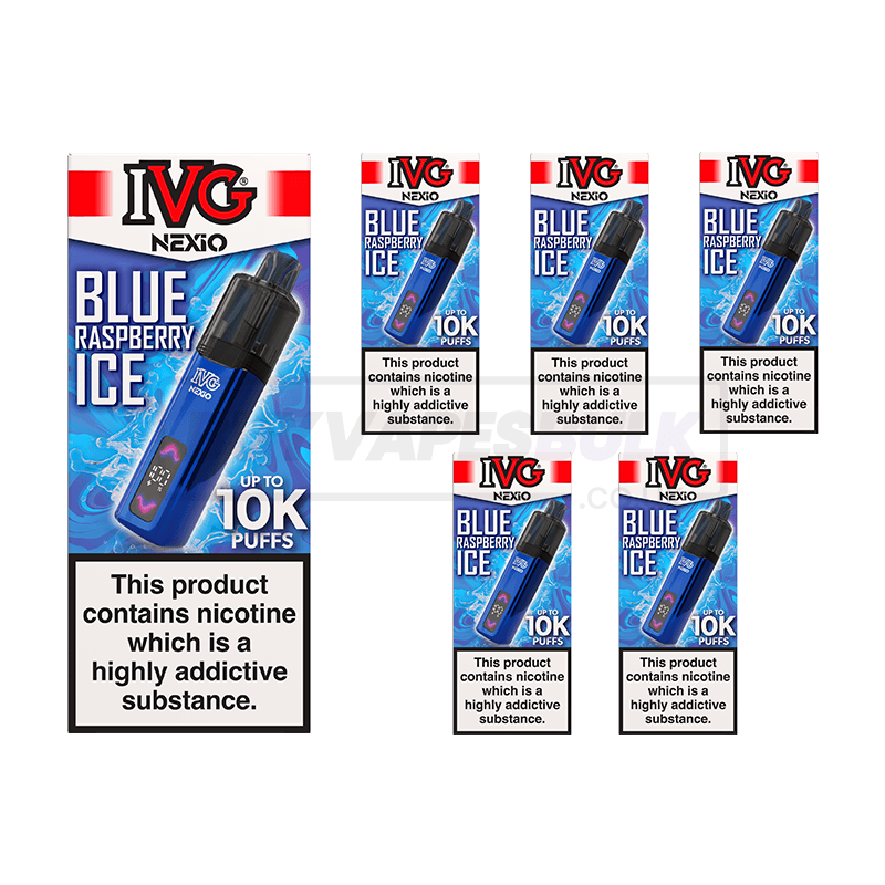 IVG NEXiO 10K Prefilled Vape Kit 5 Pack